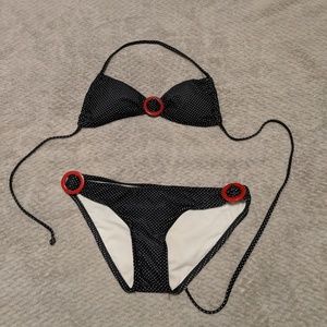 Xhilaration Polkadot Bikini Set